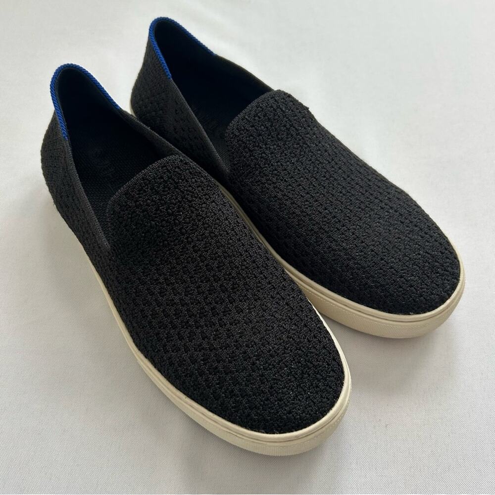 Rothy's The Original Slip On Sneakers Black Size 8